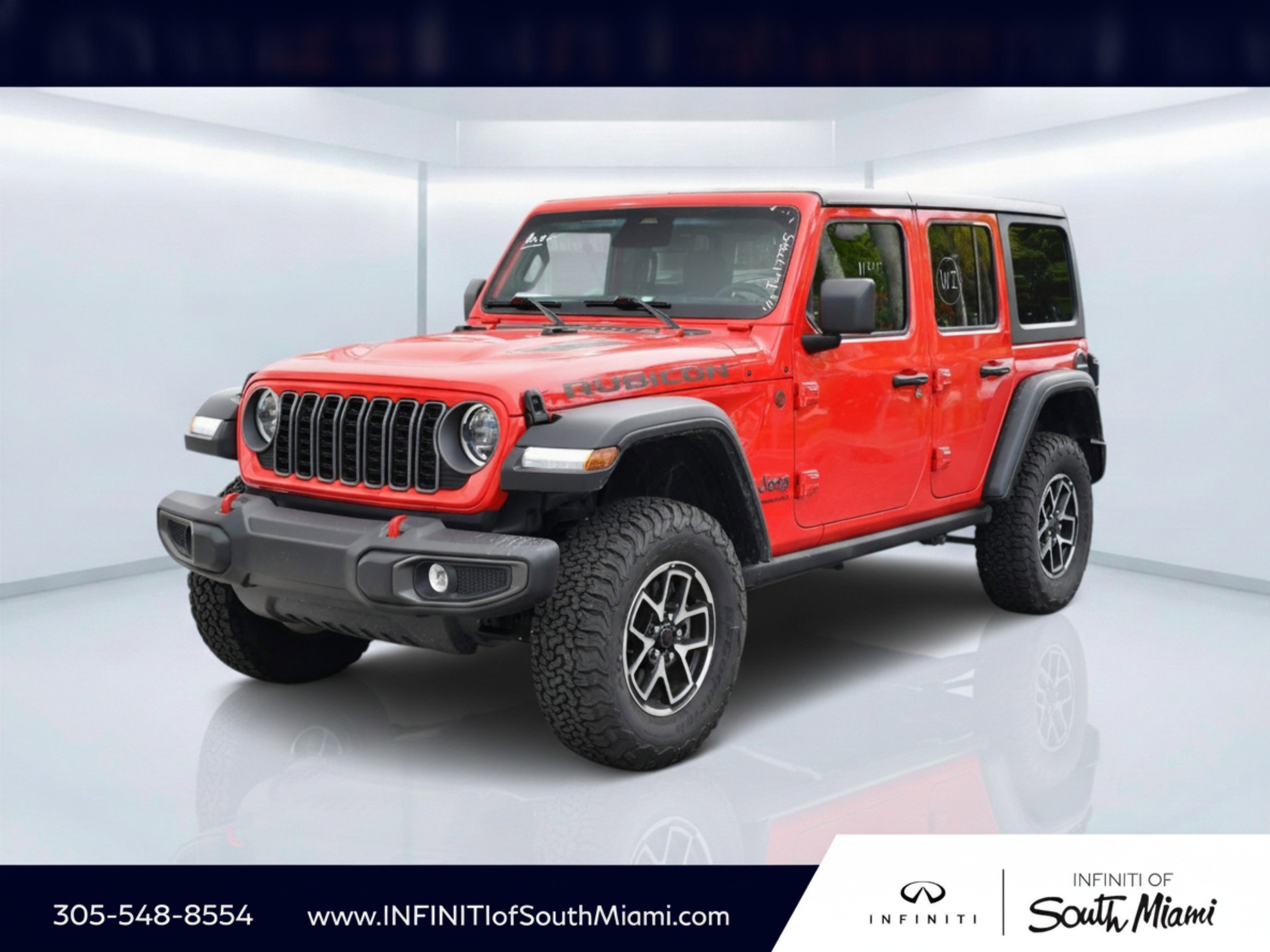 Used 2026 Firecracker Red Clearcoat Jeep Rubicon image 1