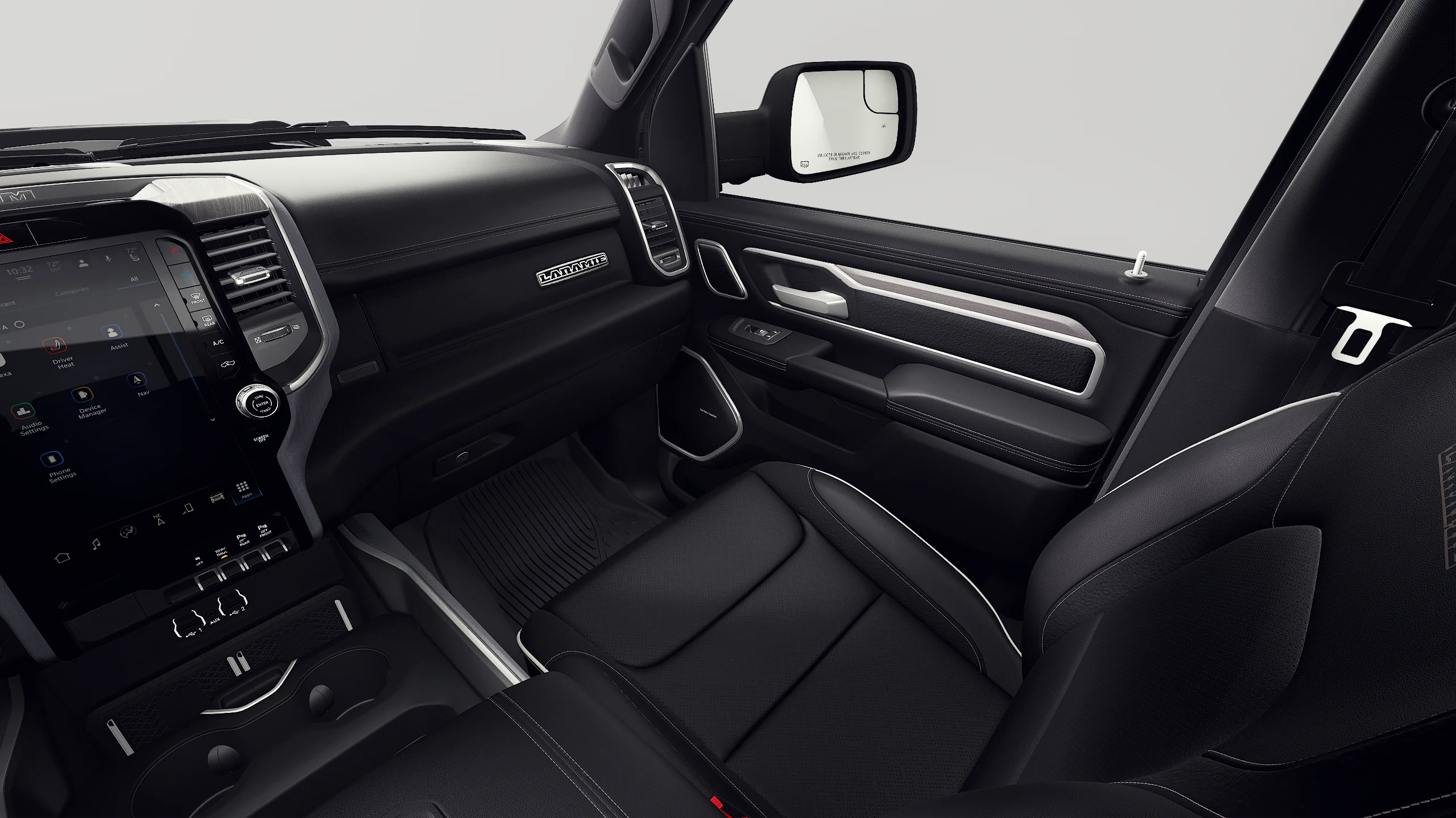 New 2027 Diamond Black Crystal Pearl-Coat Exterior Paint RAM LARAMIE image 19