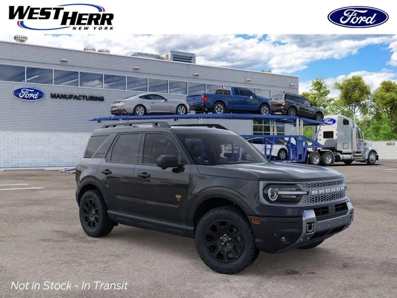 New 2026 Shadow Black Ford Badlands® image 1