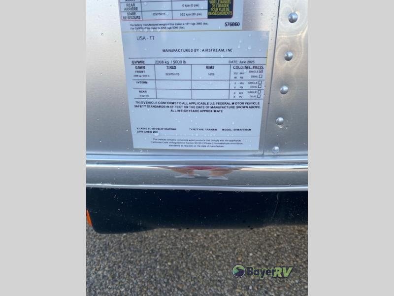 2025 Airstream Bambi photo 3