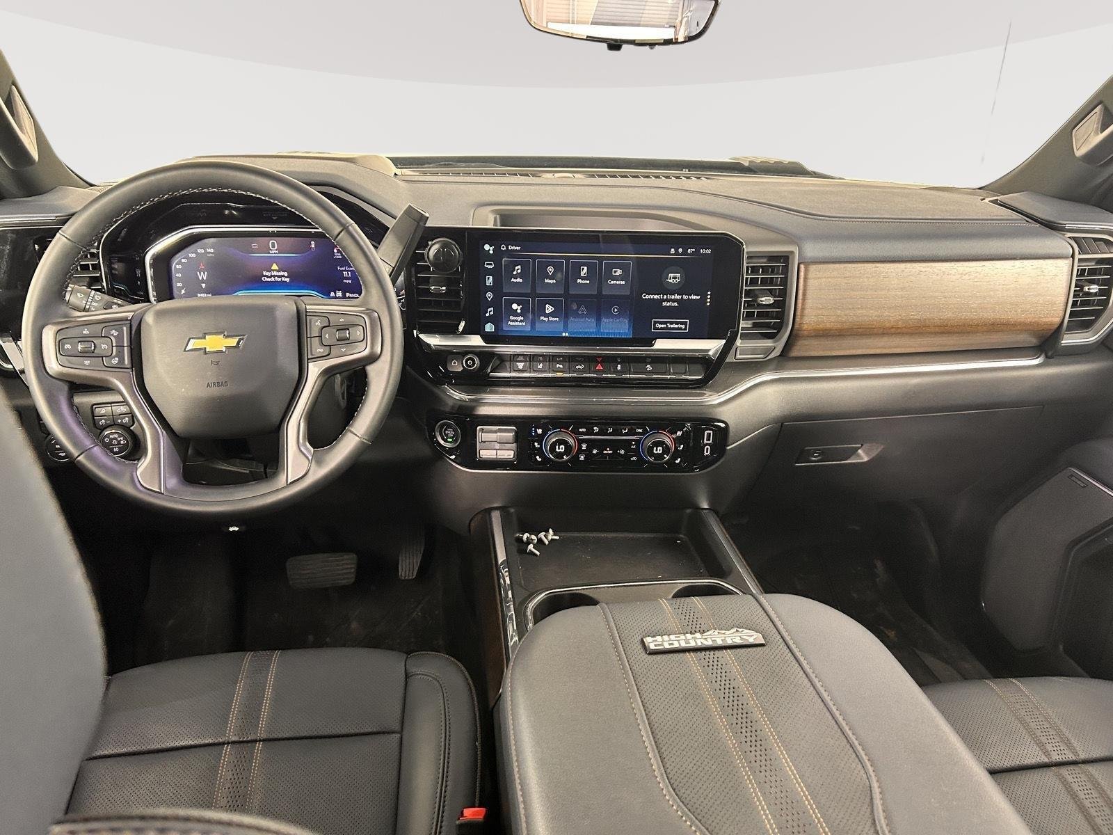 Used 2024 Lakeshore Blue Metallic Chevrolet High Country image 5