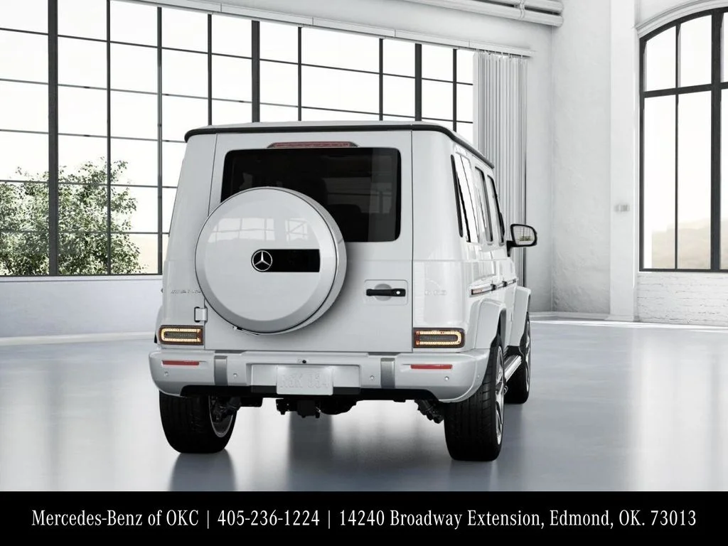 New 2027 MANUFAKTUR Moonlight White Metallic Mercedes-Benz AMG® G 63 SUV image 24