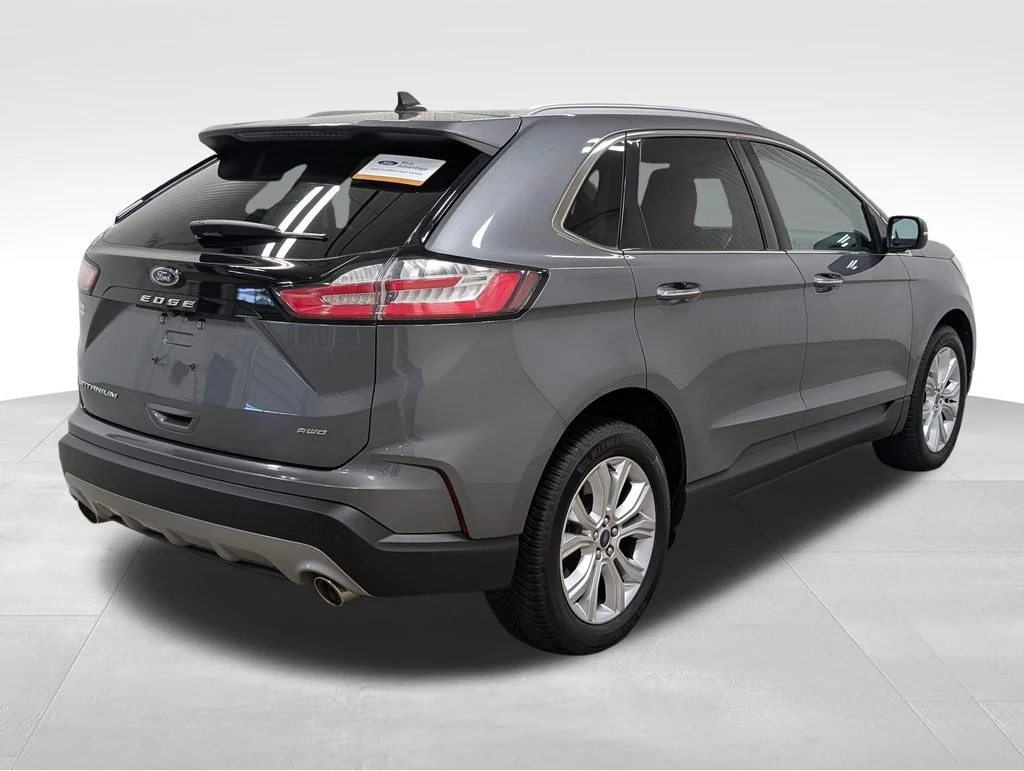 Certified Used 2022 Carbonized Gray Metallic Ford Titanium image 20