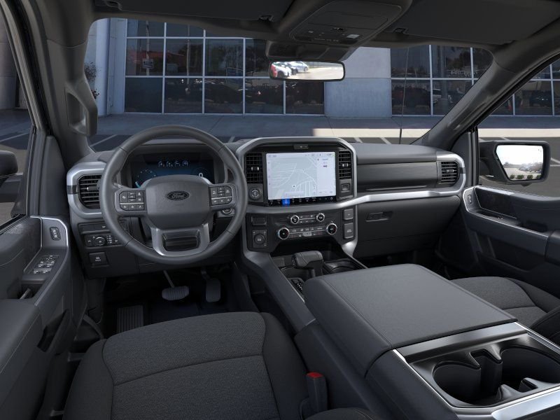 New 2026 Agate Black Metallic Ford XLT image 9