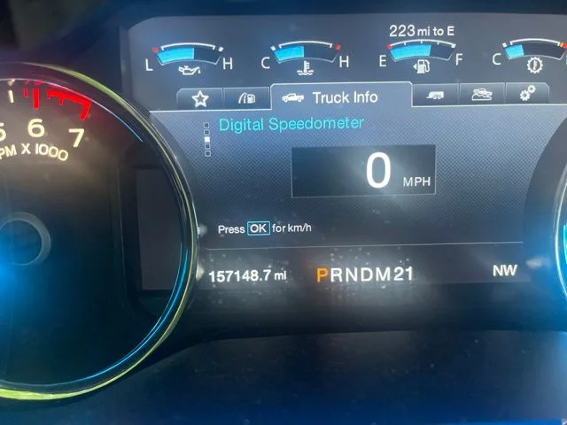 Used 2015 Blue Ford Lariat image 11