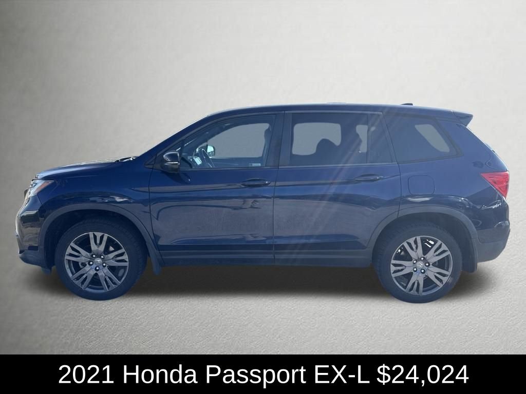Used 2021 Obsidian Blue Pearl Honda EX-L image 6