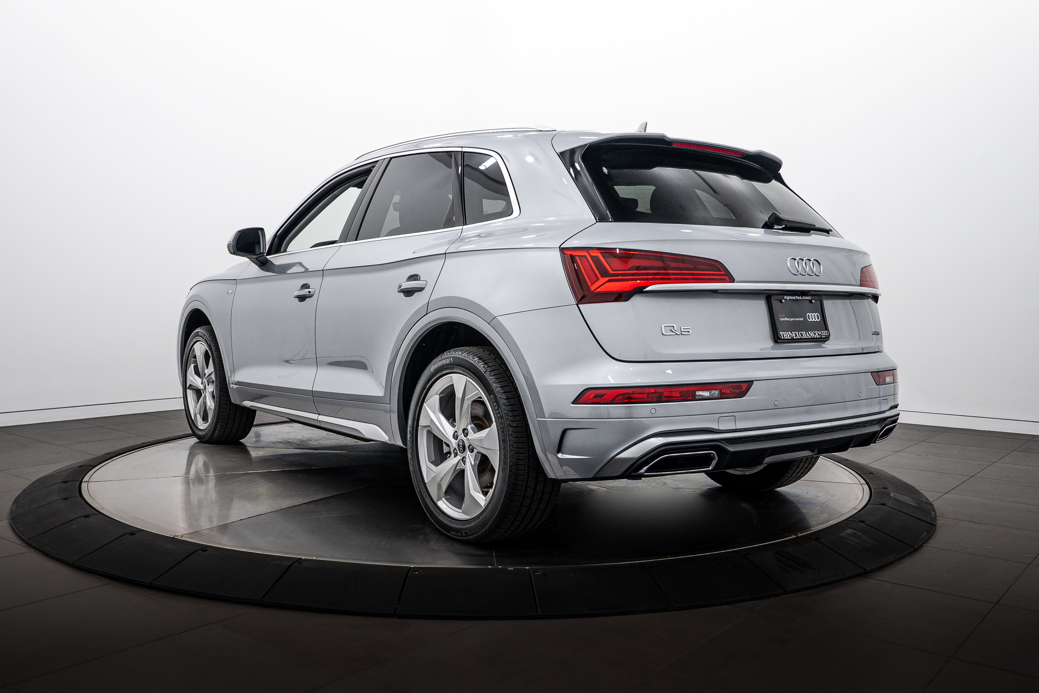 Certified Used 2023 Florett Silver Metallic Audi S line Premium Plus image 5