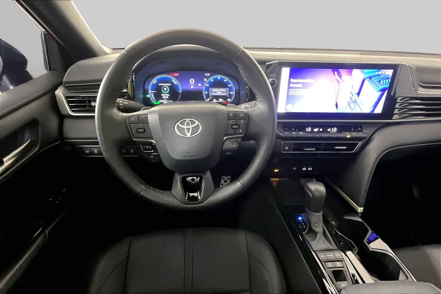 Used 2025 Supersonic Red/Midnight Black Metallic Toyota XSE image 6