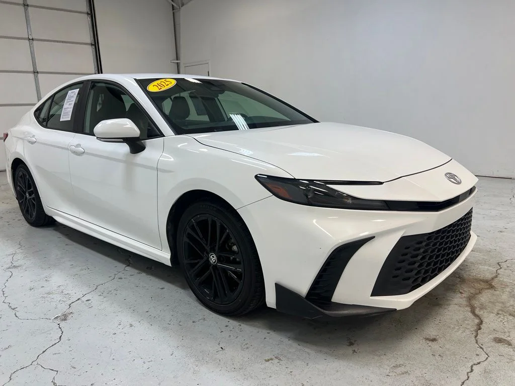 Used 2025 White Toyota SE image 8