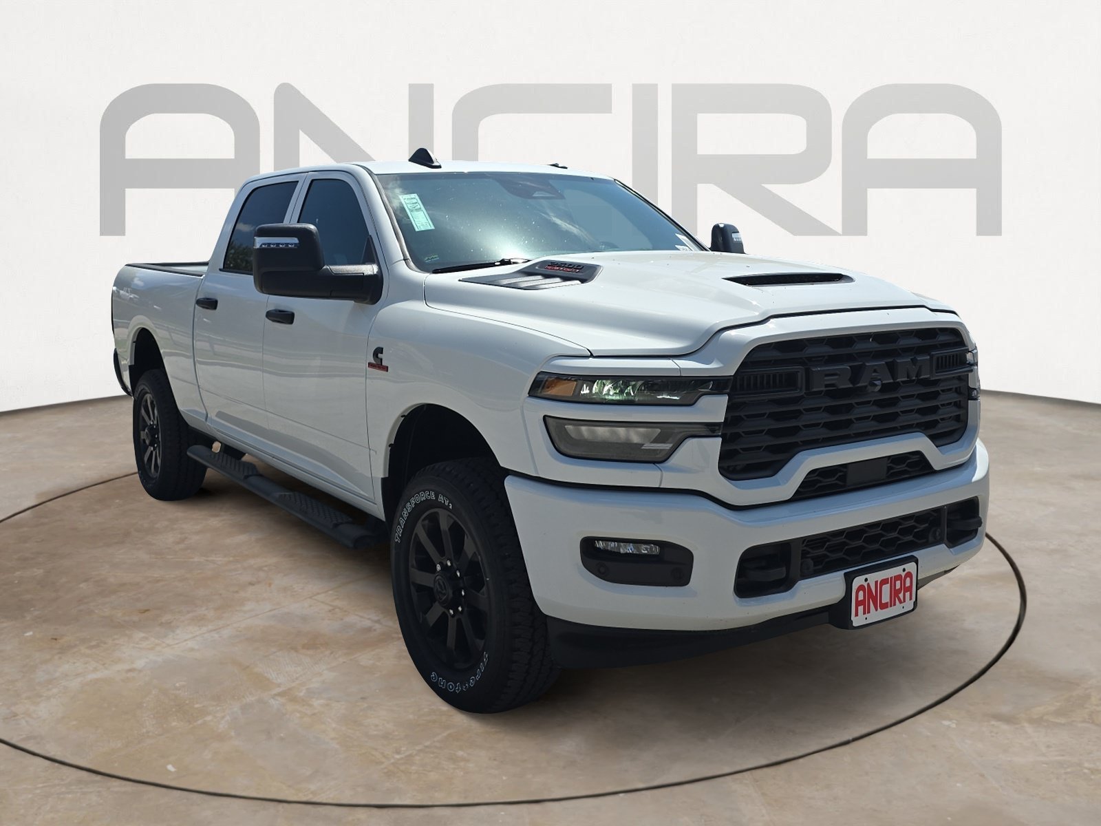 New 2026 Bright White Clearcoat RAM Black Express image 4