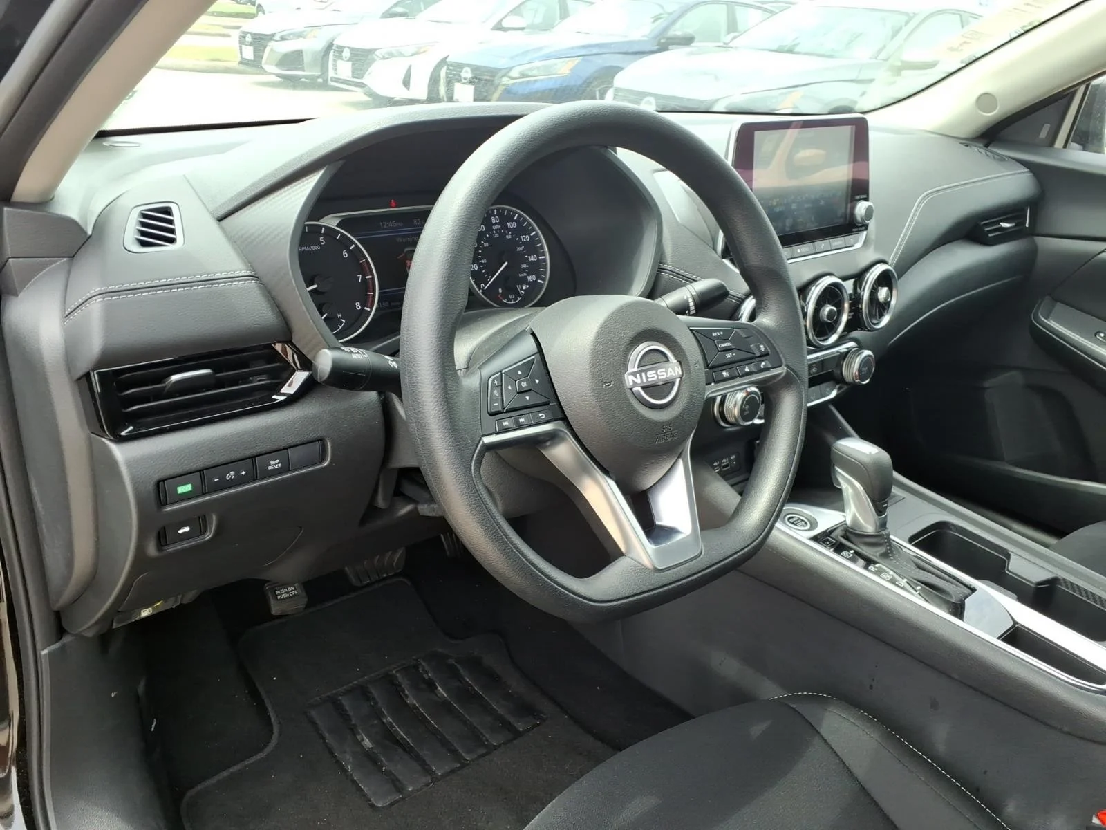 2025 Nissan Sentra SV Black at Robbins Nissan
