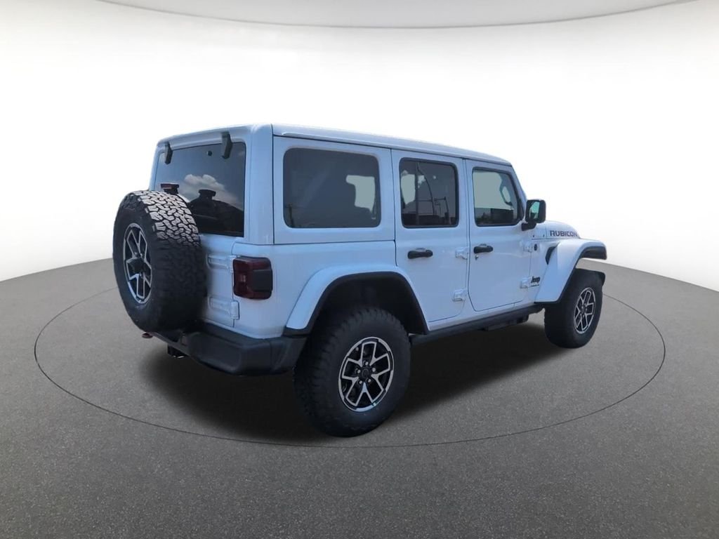 New 2026 Bright White Clearcoat Jeep Rubicon image 4