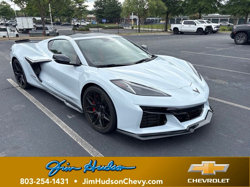 Used 2024 Gray Chevrolet Z06 image 1