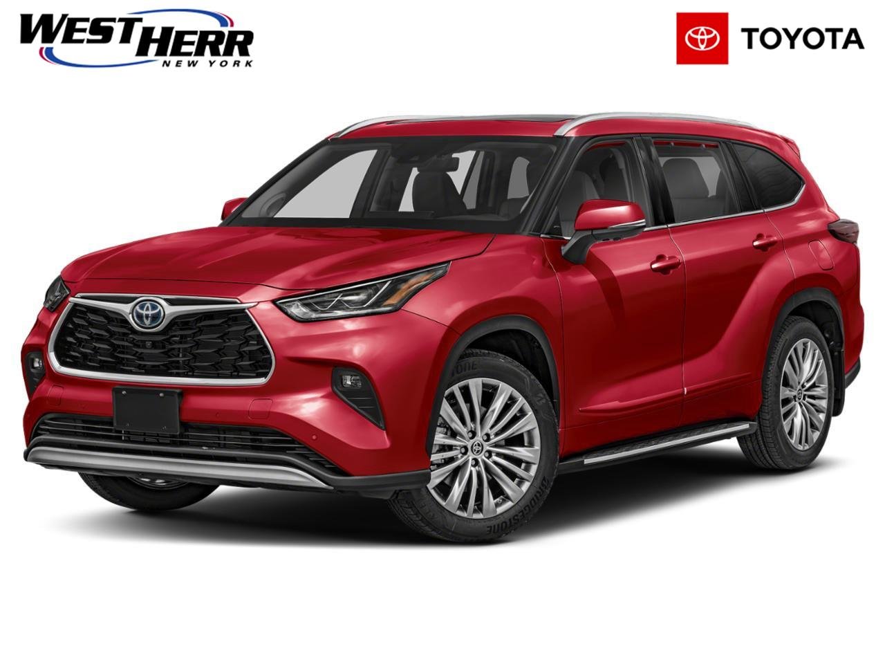 New 2026 Ruby Flare Pearl Toyota Hybrid Platinum image 1