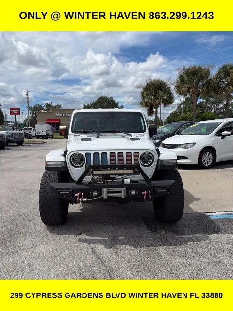 Used 2021 White Jeep Rubicon image 2