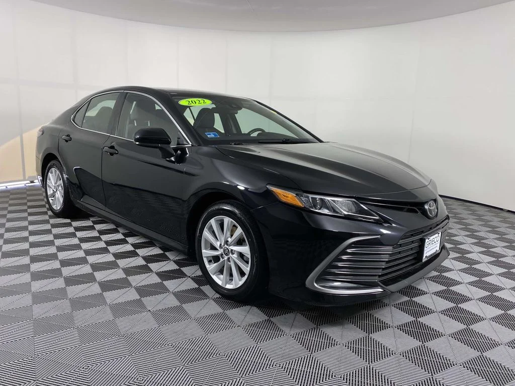 Used 2022 Black Toyota LE image 1