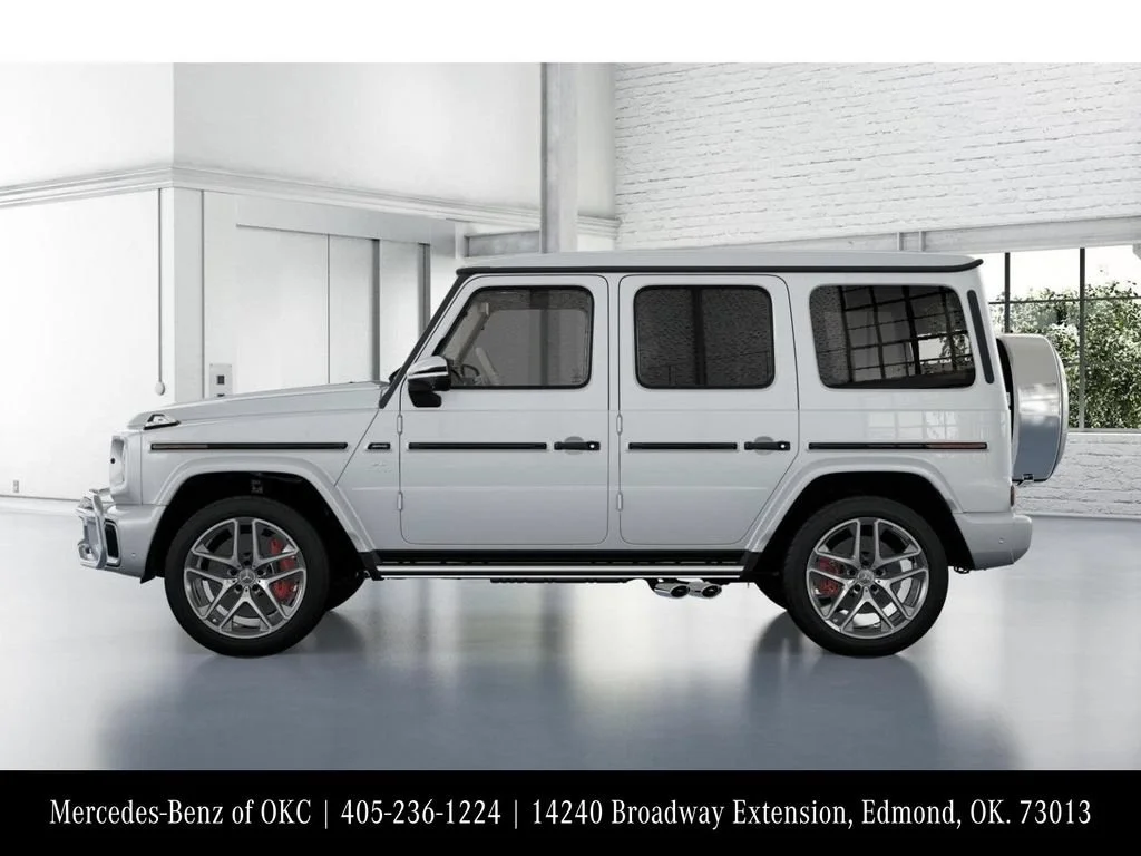 New 2027 MANUFAKTUR Moonlight White Metallic Mercedes-Benz AMG® G 63 SUV image 76