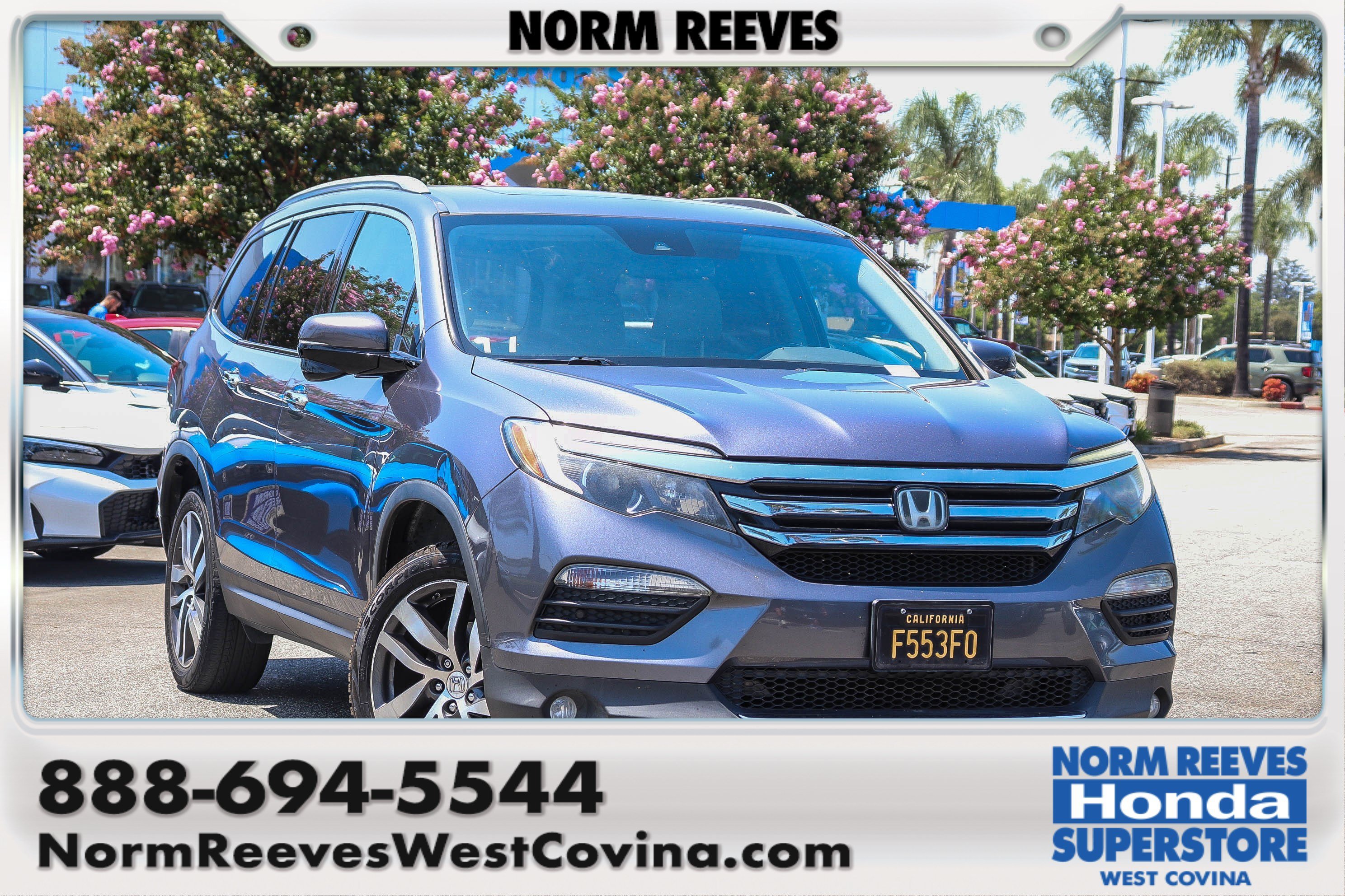 Certified Used 2016 Modern Steel Metallic Honda Touring image 1
