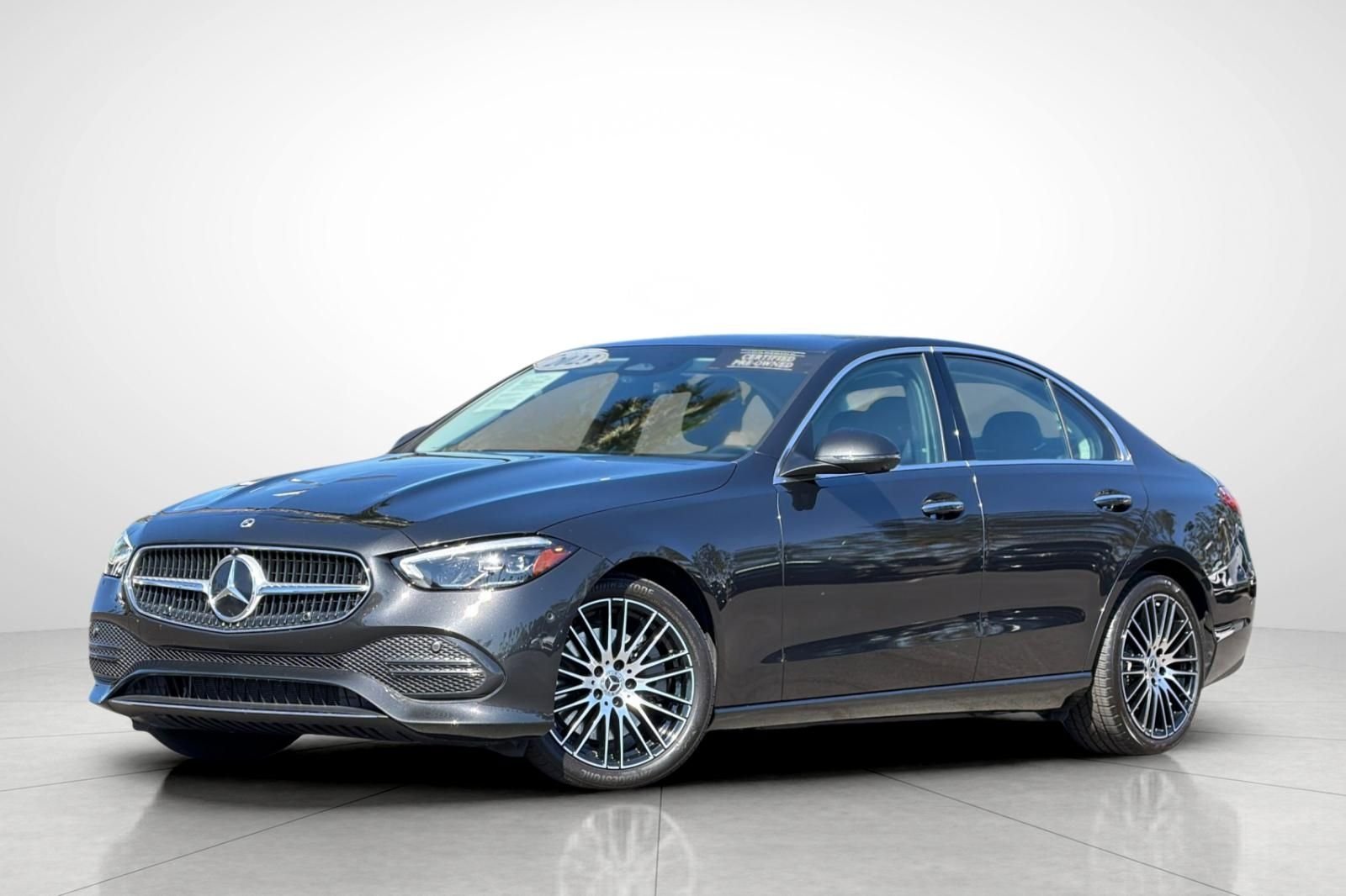 Certified Used 2023 Gray Mercedes-Benz C 300 image 1
