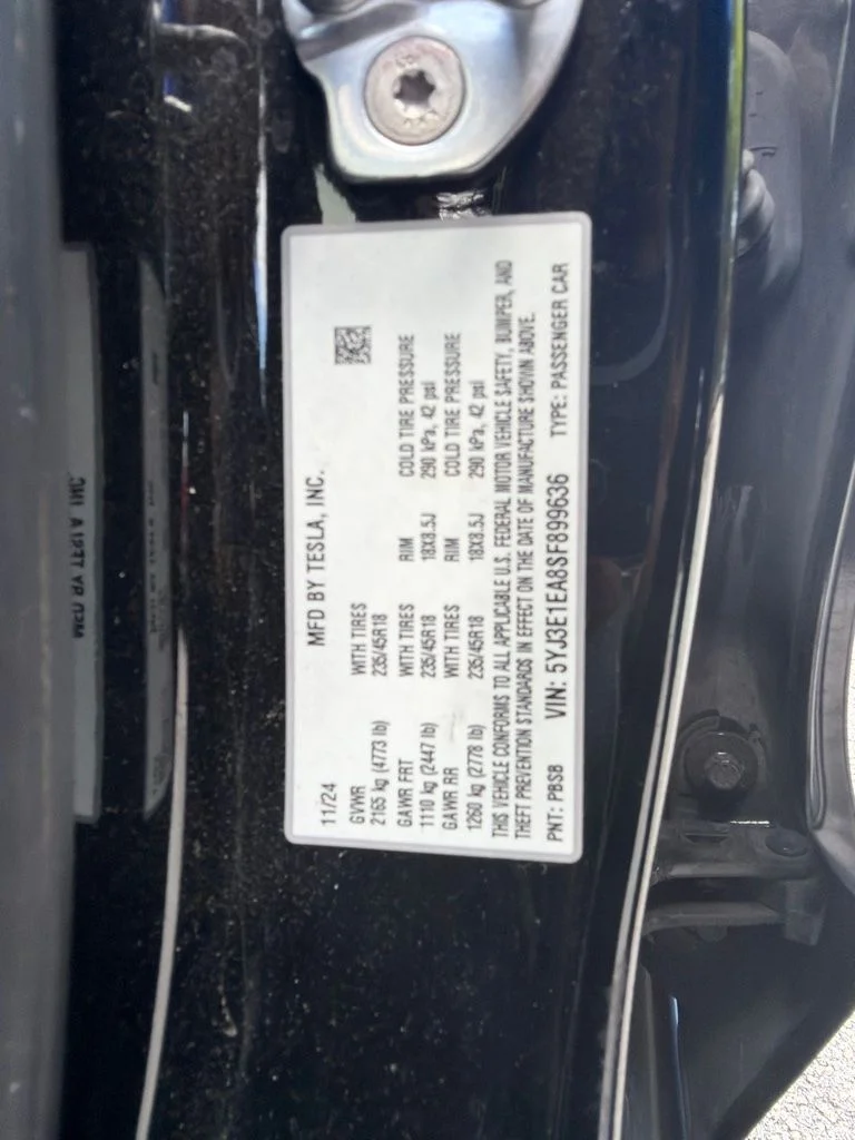 Used 2025 Black Tesla Long Range image 14