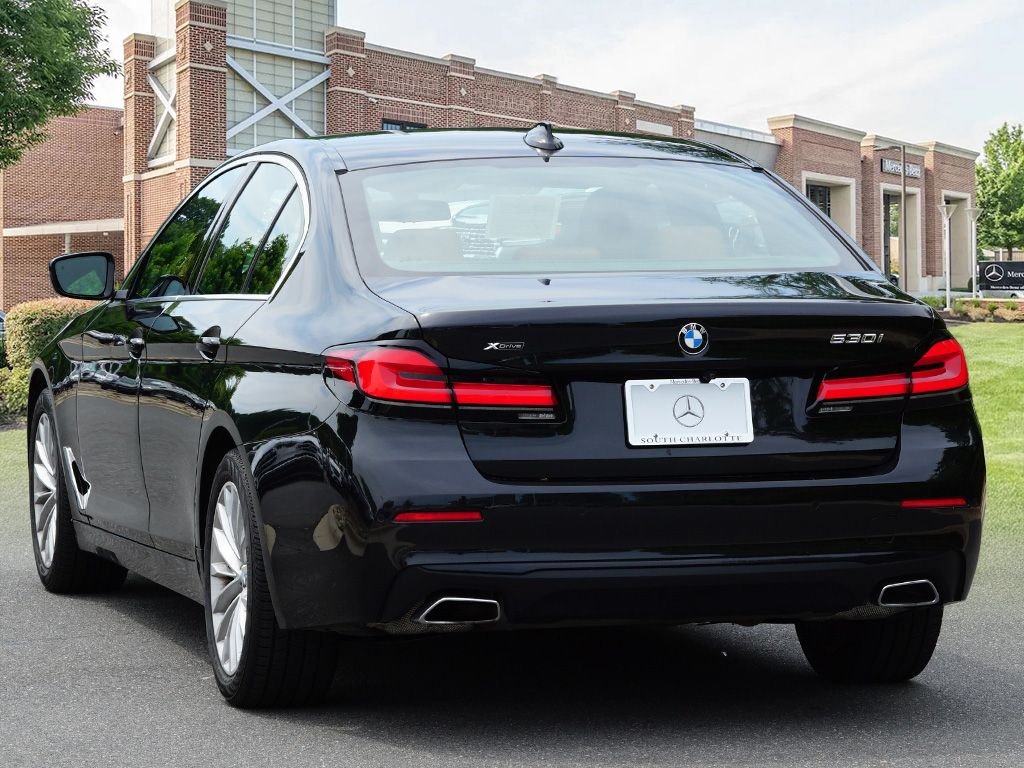 Used 2023 Black Sapphire Metallic BMW 530i xDrive image 7