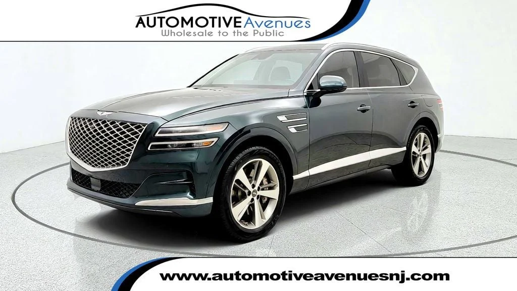 Used 2022 Cardiff Green Genesis 2.5T AWD w/ Advanced & Prestige Pkgs image 1