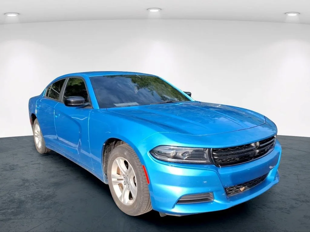 Used 2023 Blue Dodge SXT image 16
