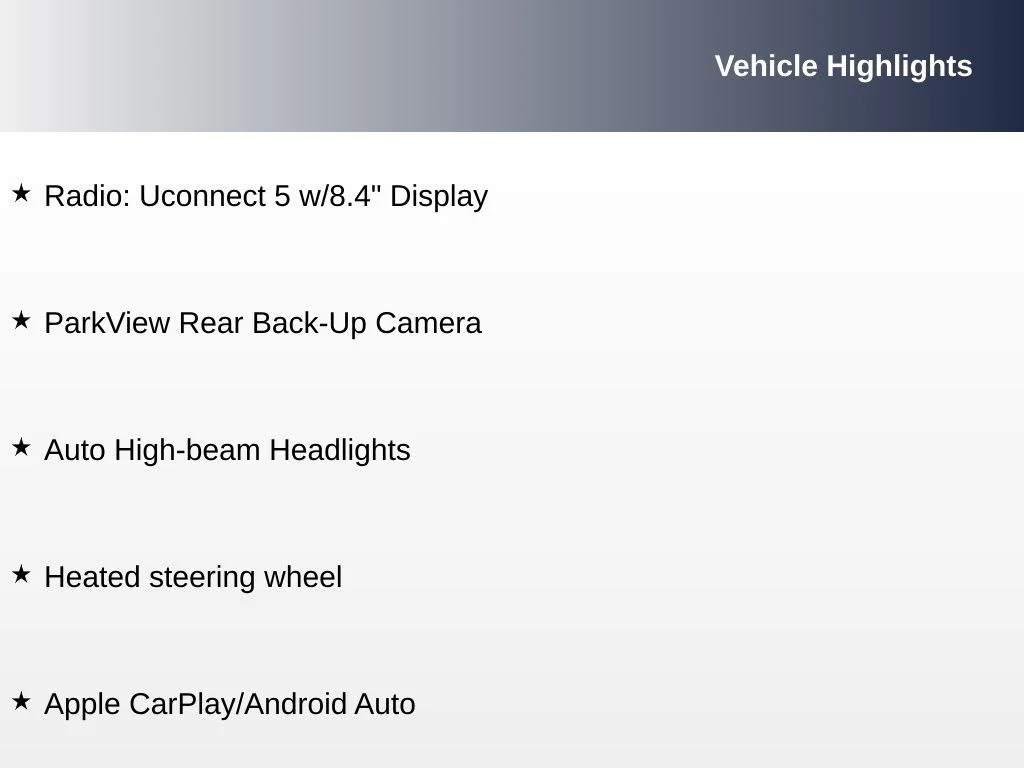Used 2025 White Jeep Latitude image 8