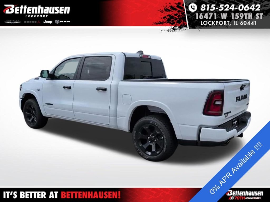 New 2026 Bright White Clear-Coat Exterior Paint RAM Big Horn image 9