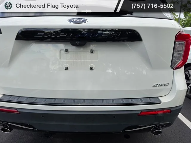 Used 2022 White Metallic Ford ST-Line image 7