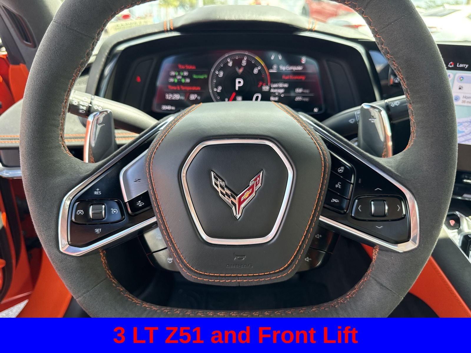 Used 2025 Sebring Orange Tintcoat Chevrolet Stingray image 37