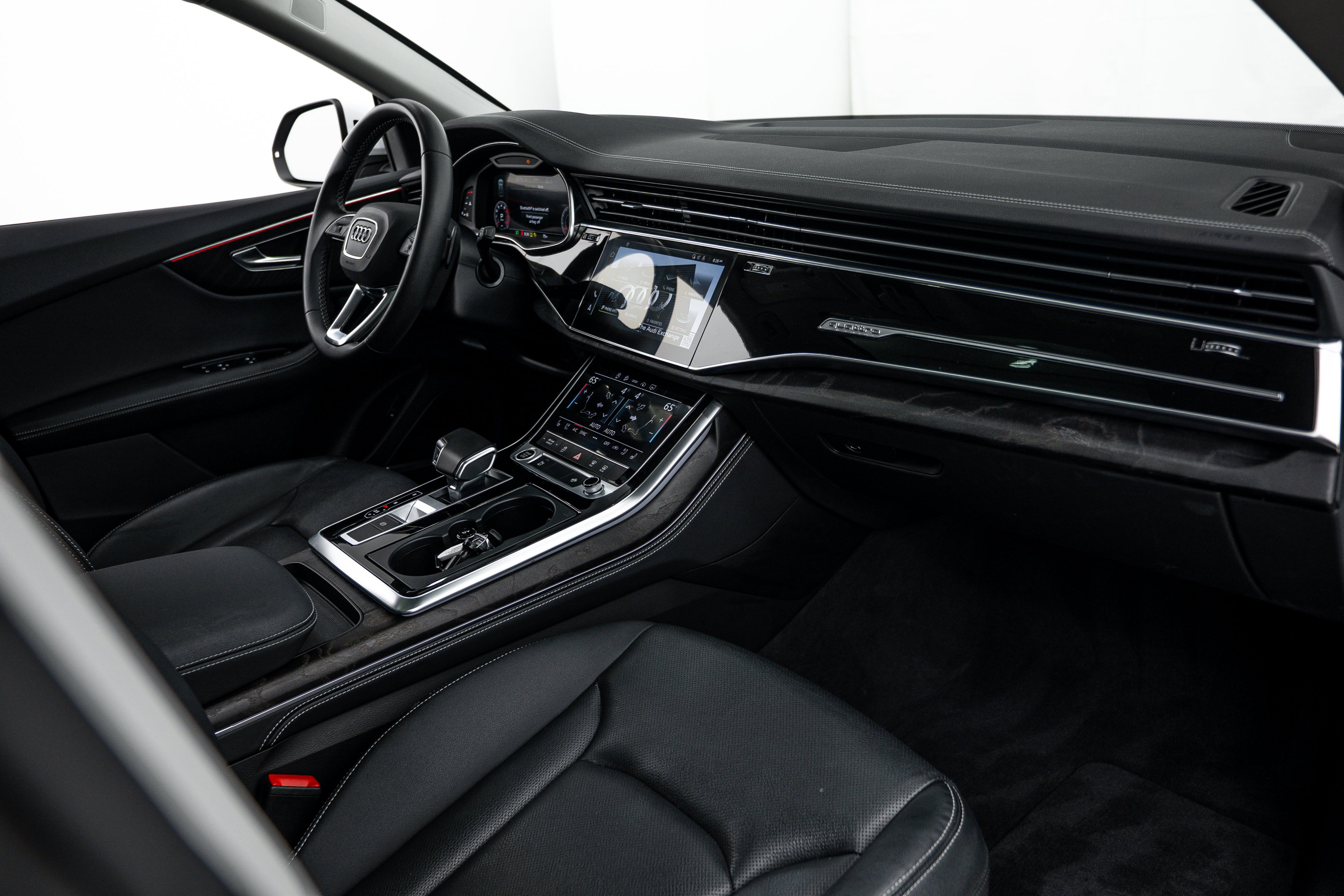 Certified Used 2023 Glacier White Metallic Audi Premium Plus image 12