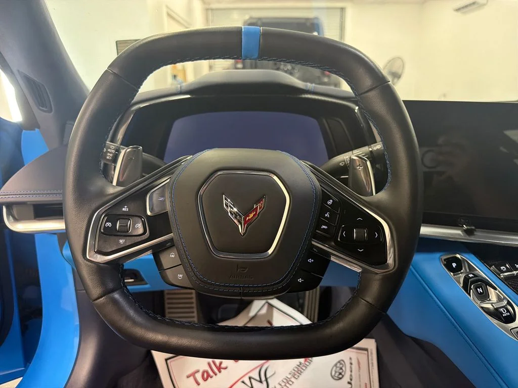 Used 2021 Blue Chevrolet Stingray image 18