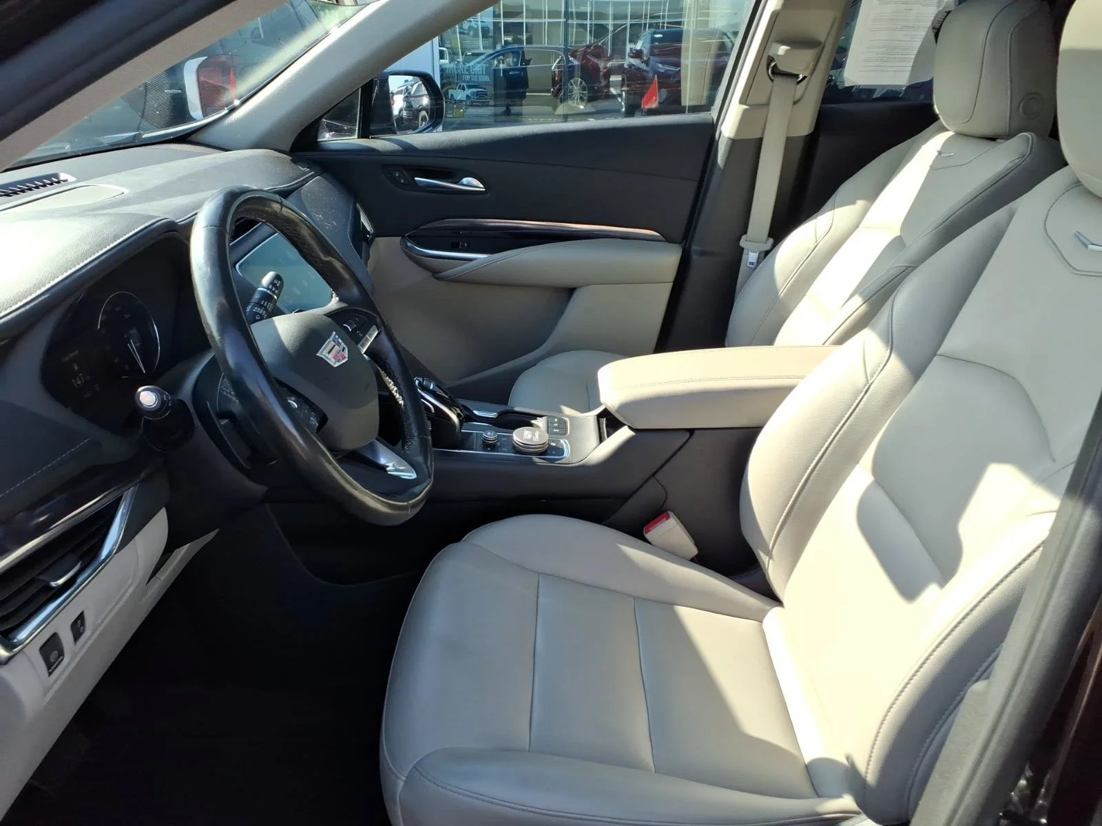 Used 2023 Stellar Black Metallic Cadillac AWD Luxury image 25