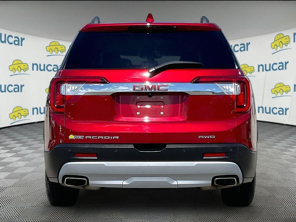 Used 2022 Cayenne Red Tintcoat GMC SLT image 5