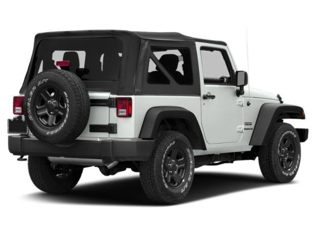 Used 2017 Bright White Clearcoat Jeep Willys Wheeler image 2