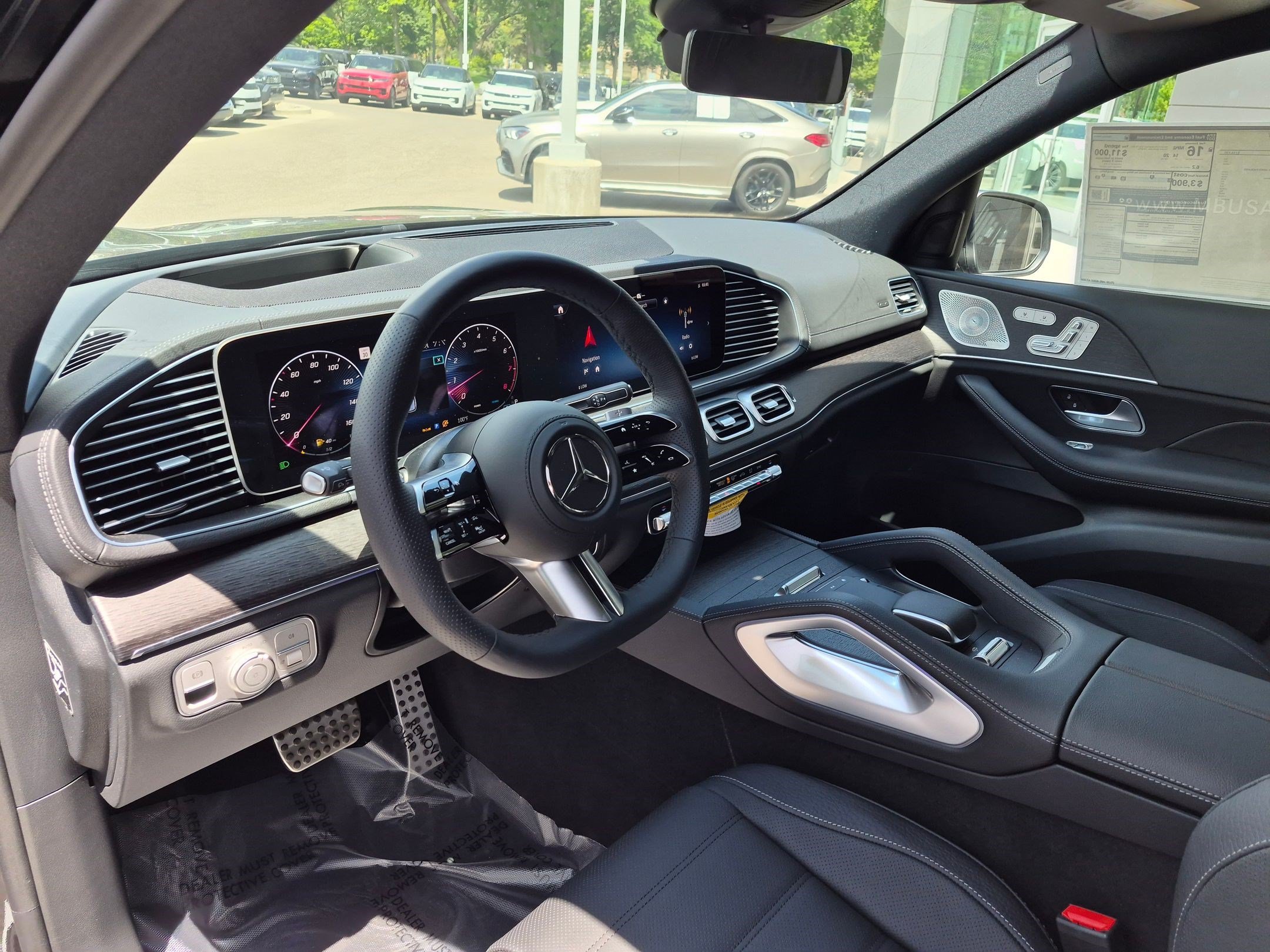 New 2026 Obsidian Black Metallic Mercedes-Benz GLS 580 image 12