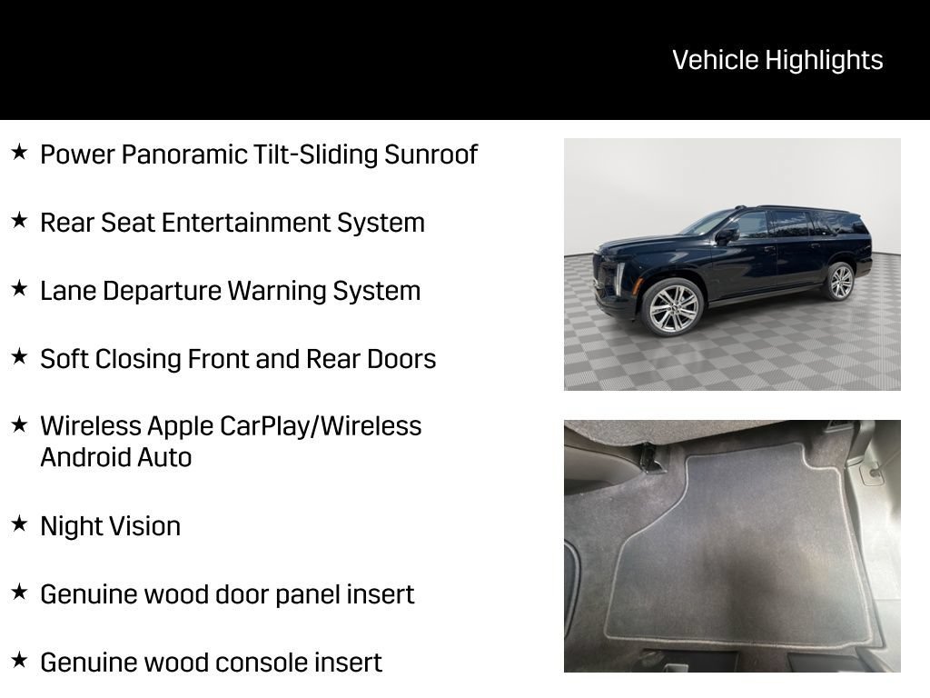 New 2026 Black Raven Cadillac Platinum Sport image 14