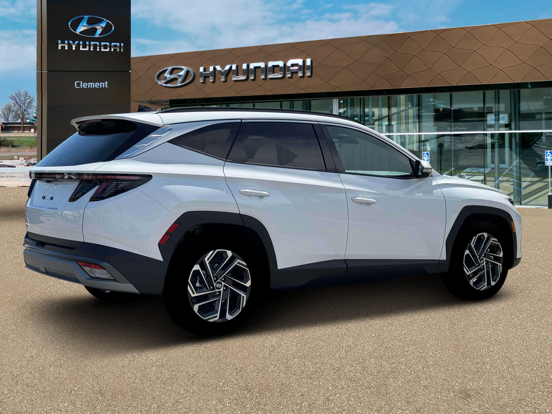 New 2026 White Hyundai Limited AWD image 8