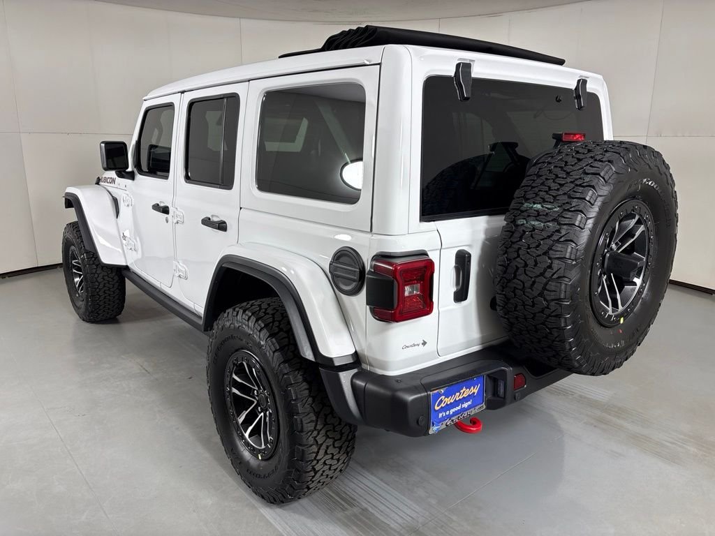 New 2026 Bright White Clearcoat Jeep Rubicon X image 6