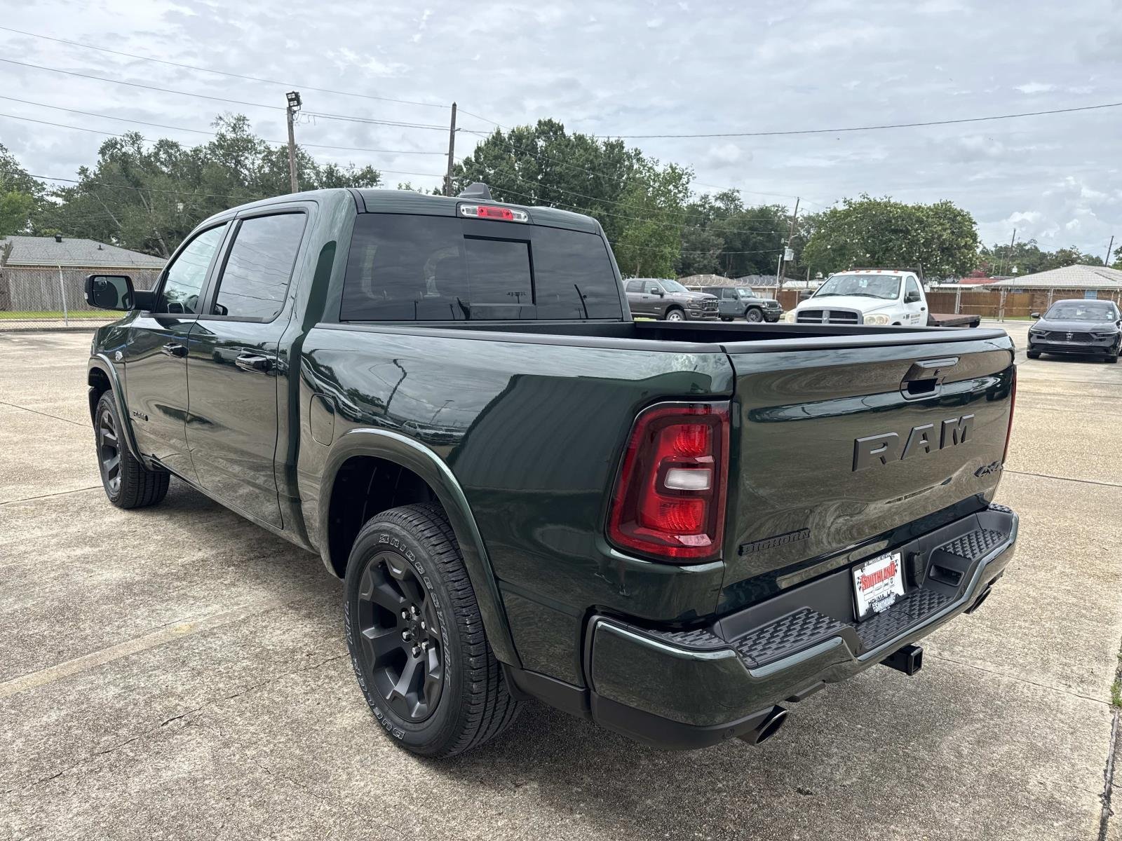 New 2026 Serrano-Green Metallic Exterior Paint RAM Big Horn image 3