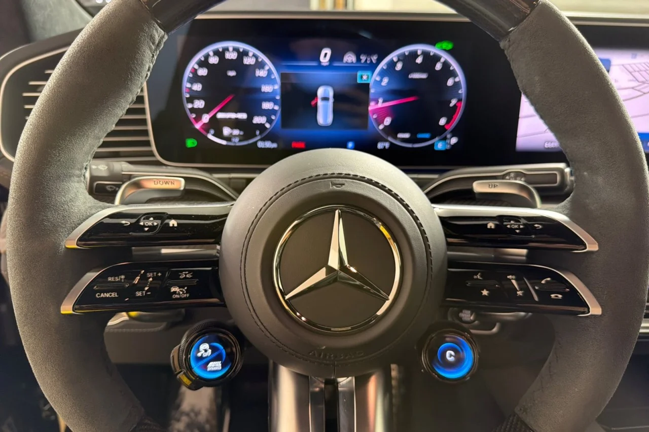 Certified Used 2024 Obsidian Black Metallic Mercedes-Benz AMG® GLS 63 image 22