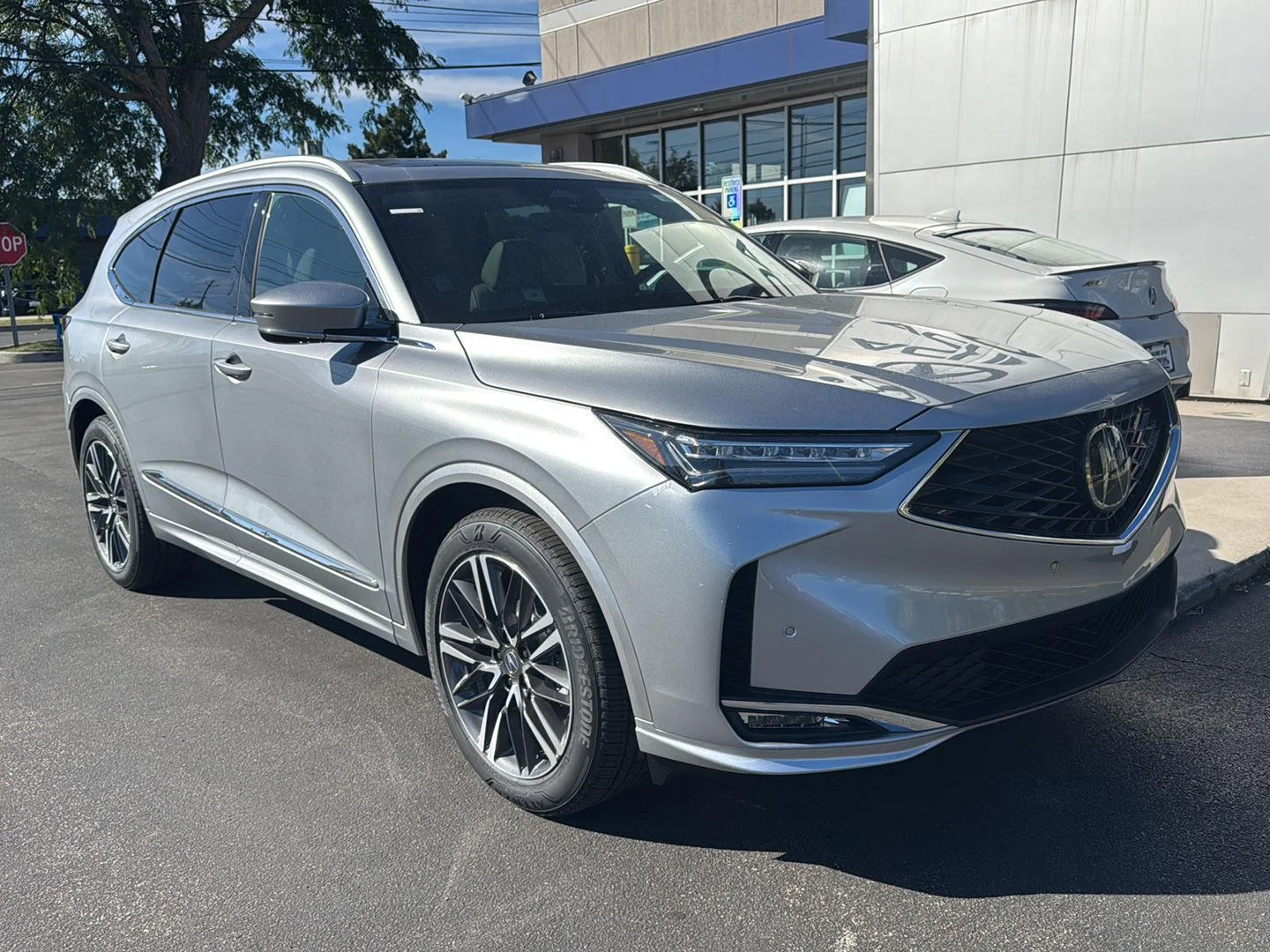 New 2026 Solar Silver Metallic Acura SH-AWD w/Advance image 2