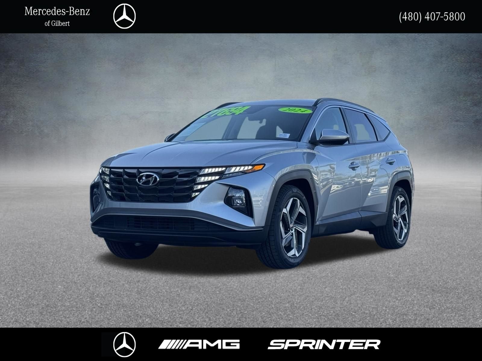 Used 2024 Silver Hyundai SEL image 1