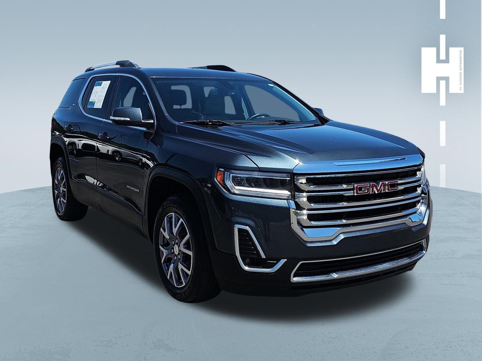 Used 2020 Dark Sky Metallic GMC SLT image 1