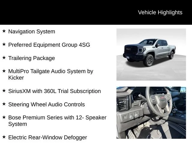 New 2026 Sterling Metallic GMC AT4X image 8