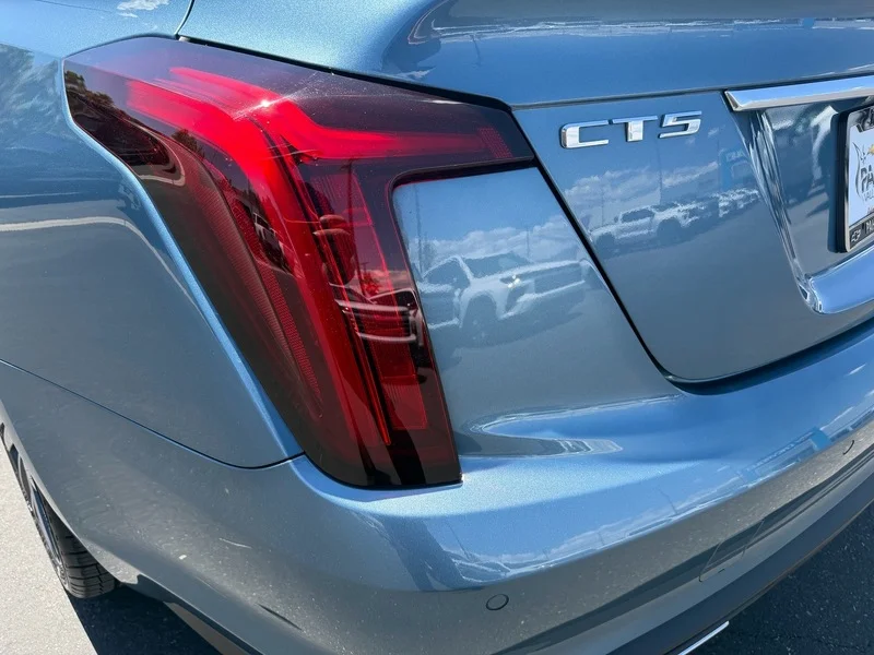 Used 2023 Midnight Steel Metallic Cadillac Premium Luxury image 28