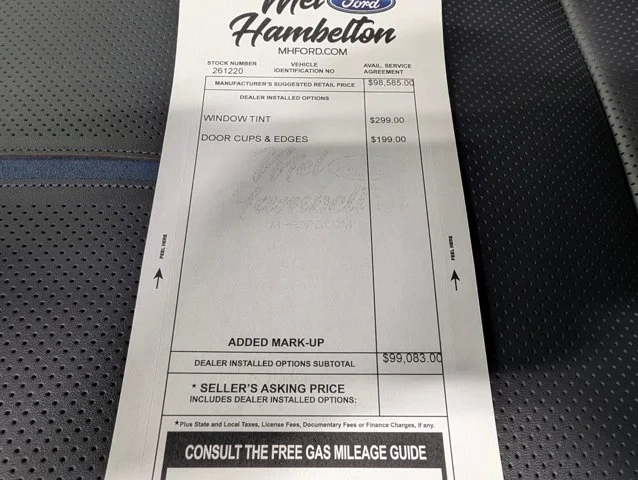 New 2026 Star White Metallic Tri-Coat Ford F-250® Platinum® image 75