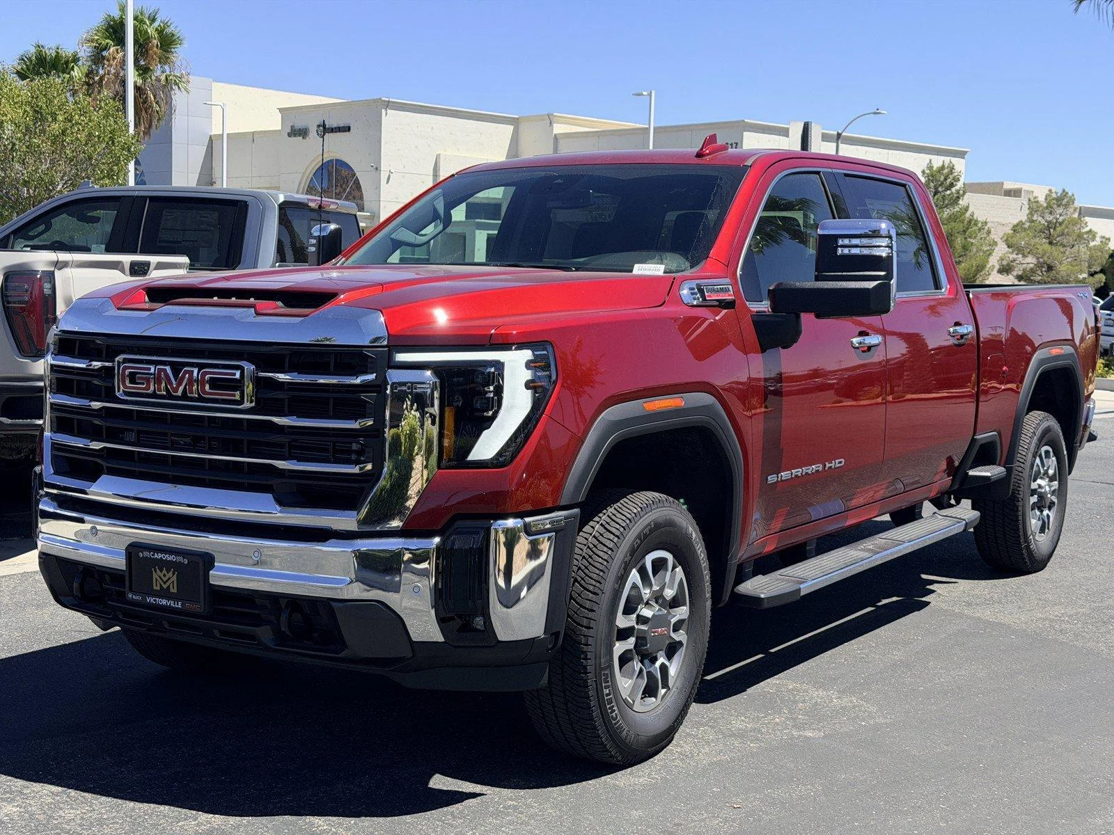 New 2026 Volcanic Red Tintcoat GMC SLT image 3