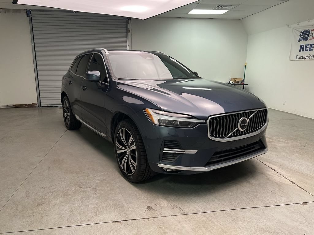 Blue 2022 Volvo XC60 SUV / Crossover All-Wheel Drive